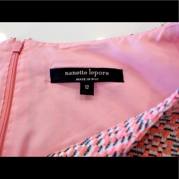 Nanette Lepore Hot Pink Tweed Dress! - Picture 6 of 8